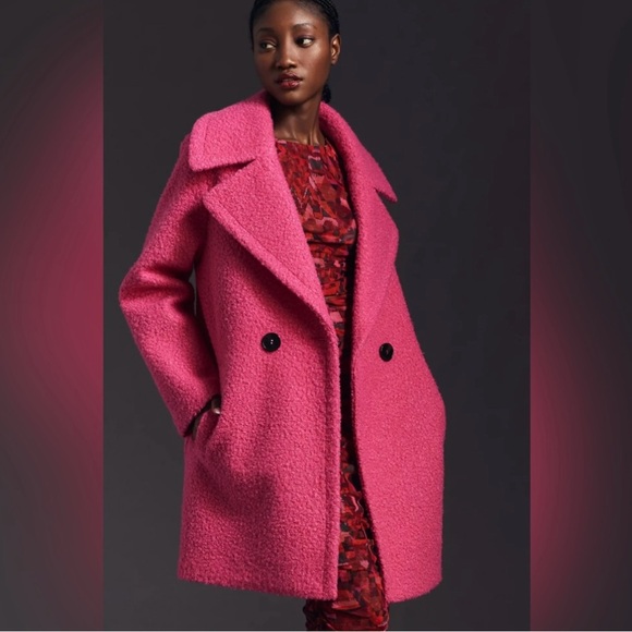 Anthropologie Jackets & Blazers - NVLT Flat Bouclé Overcoat Size Large
